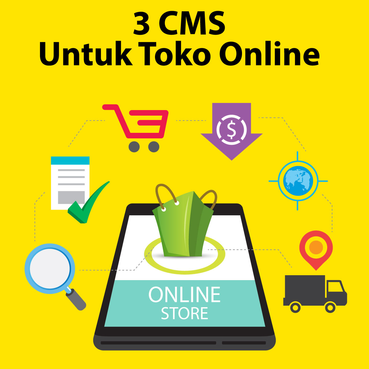 3 CMS Yang Cocok Untuk Toko Online Indonesia