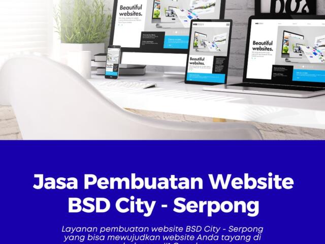 Jasa Pembuatan Website BSD City Serpong: Garansi Halaman #1