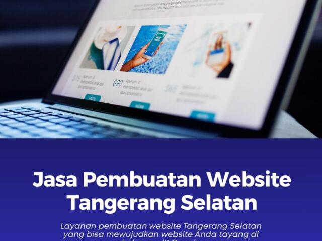 Jasa Pembuatan Website Tangerang Selatan