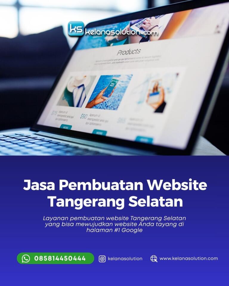 Jasa Pembuatan Website Tangerang Selatan