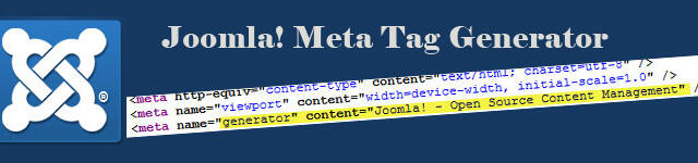Menghapus Meta Tag Generator Joomla CMS