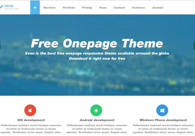Shaper Xeon, Template Joomla 3.2 Premium Gratis