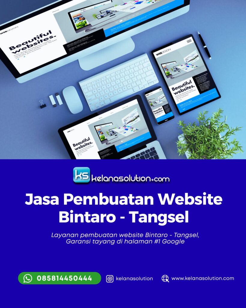 Jasa Pembuatan Website Bintaro