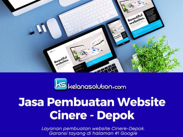 Jasa Pembuatan Website Cinere Depok