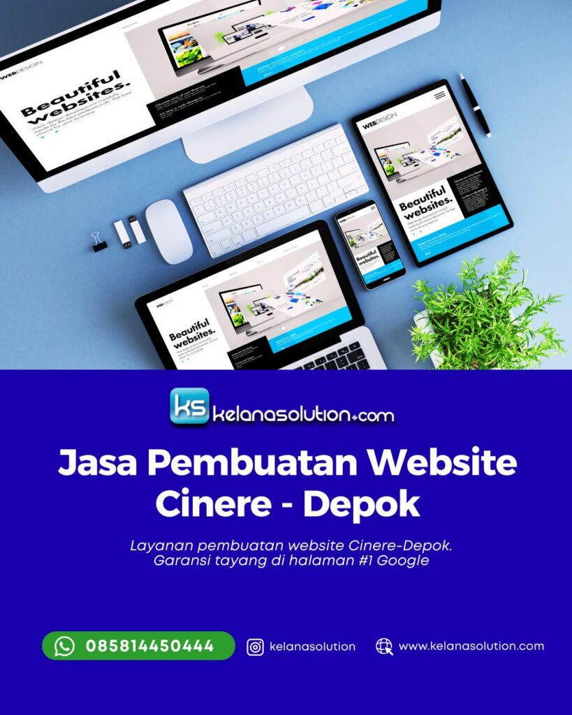 Jasa Pembuatan Website Cinere Depok
