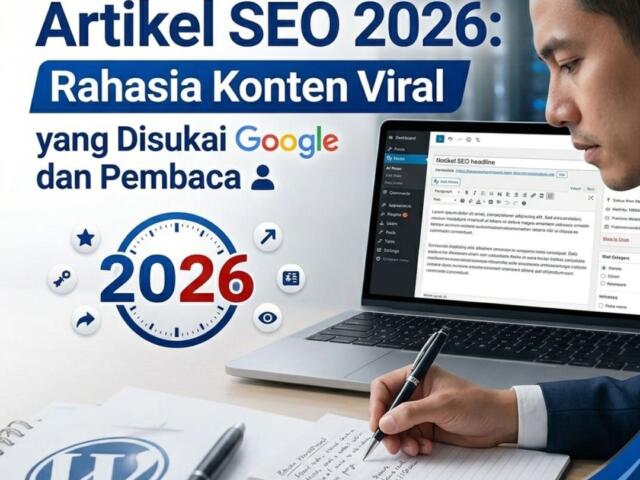 Panduan Artikel SEO 2026: Rahasia Konten Viral yang Disukai Google dan Pembaca
