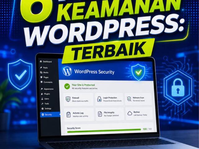 6 Plugin Keamanan WordPress: Terbaik & Gratis di 2026