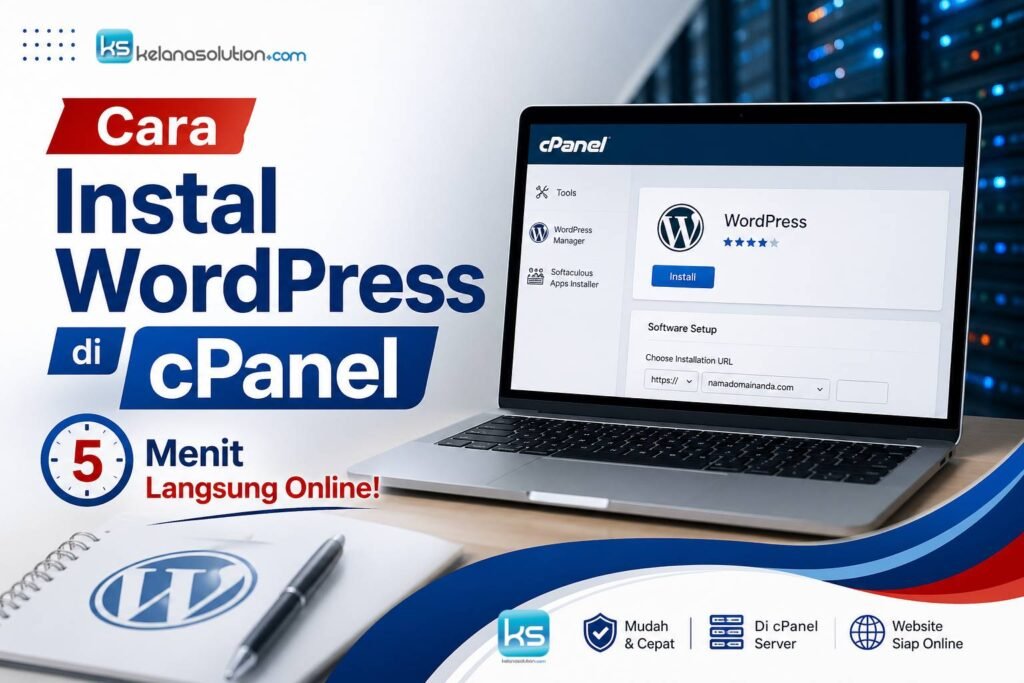 Cara Instal WordPress di Cpanel