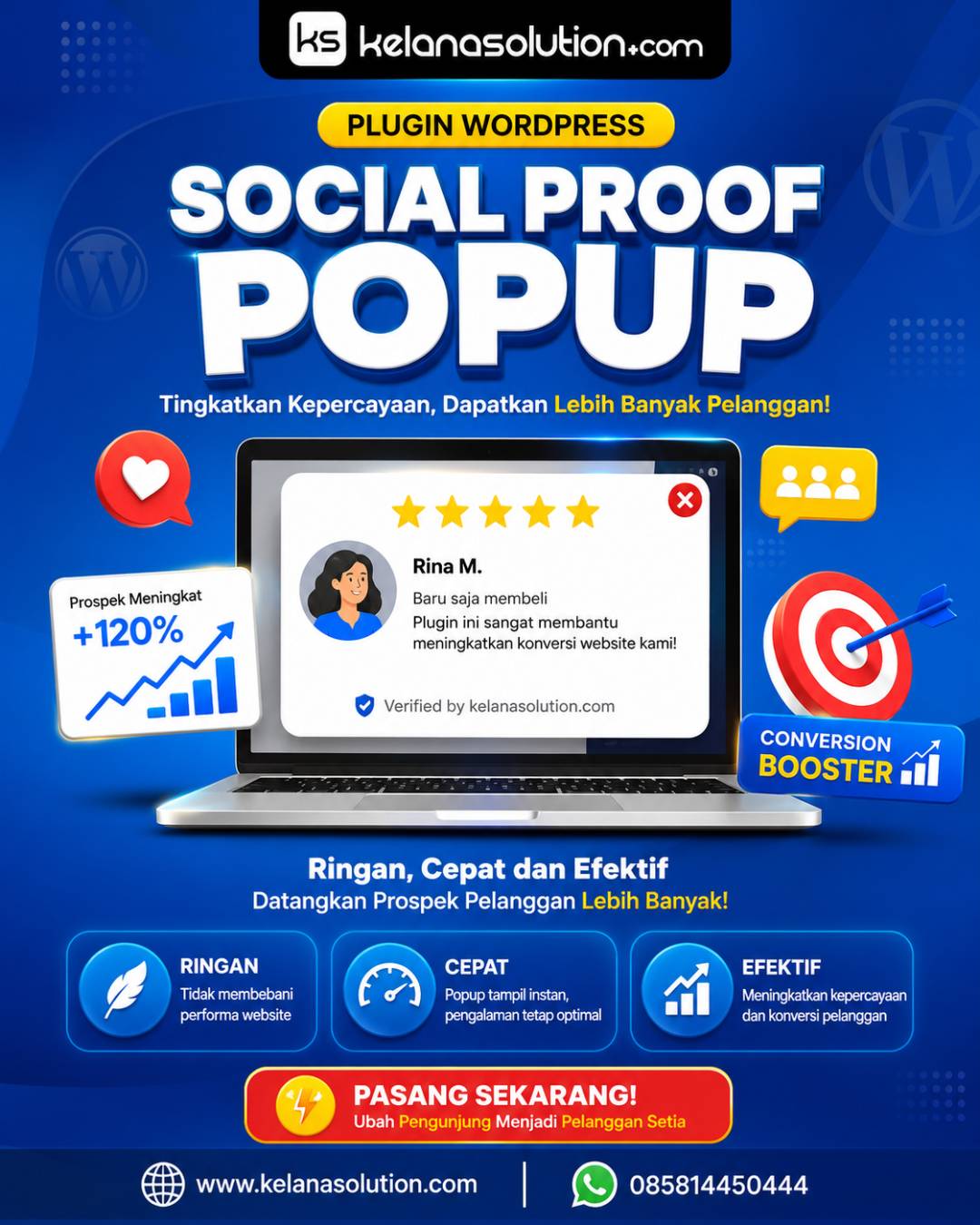 Plugin WordPress Social Proof Popup