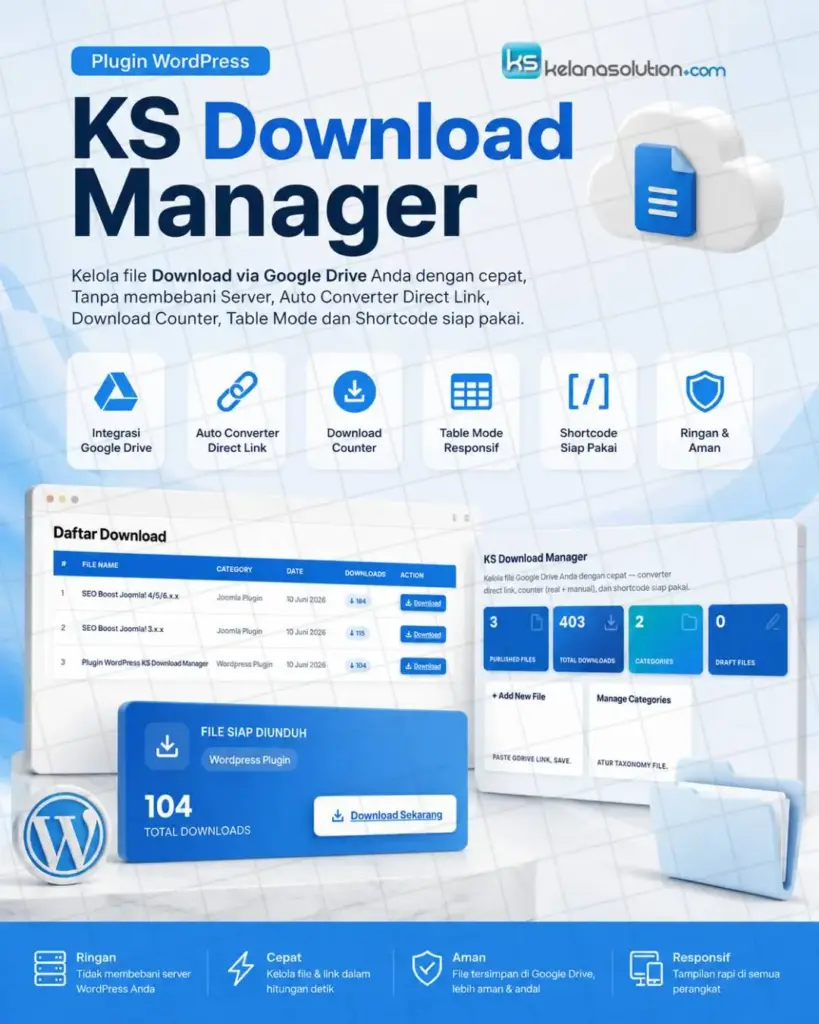 Plugin WordPress KS Download Manager