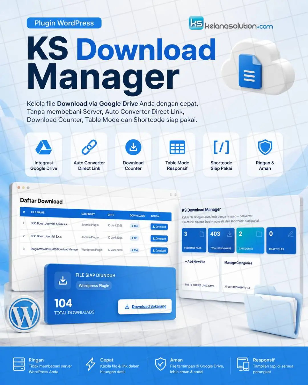 Plugin Wordpress KS Download Manager