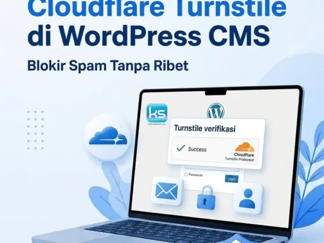 Cara Pasang Plugin Cloudflare Turnstile di WordPress CMS: Blokir Spam Tanpa Ribet