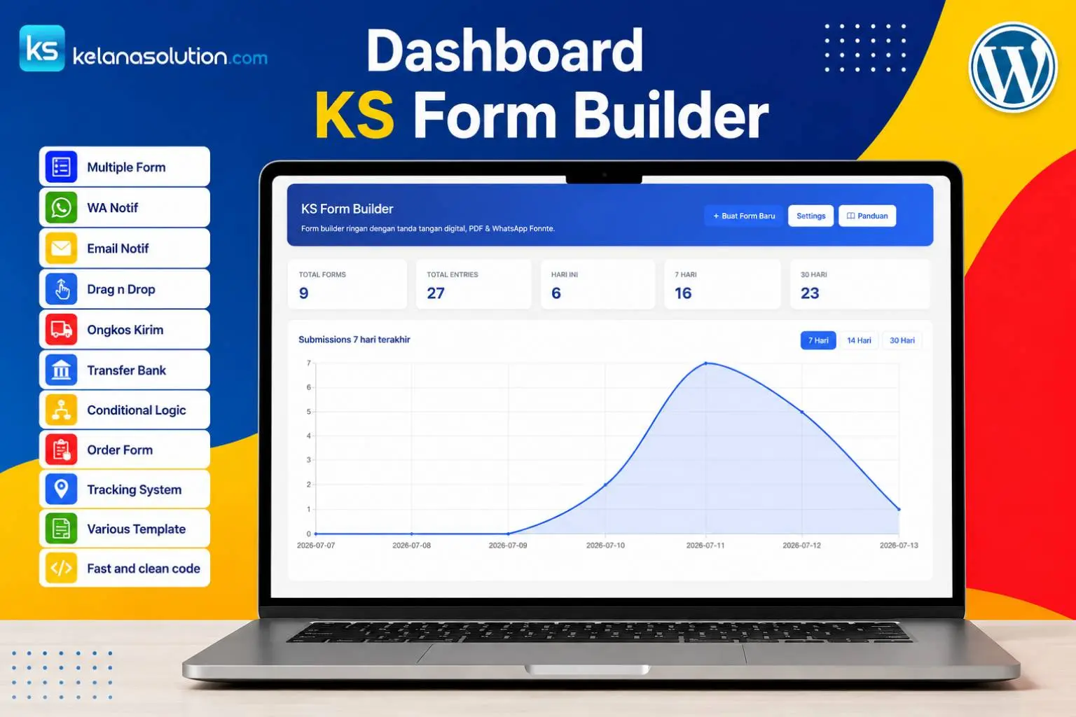 Dashboard KS Form Builder