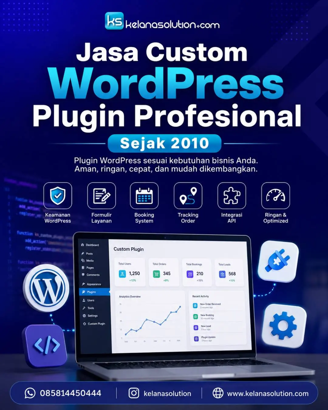 Jasa Custom WordPress Plugin
