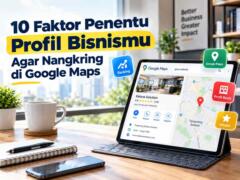 10 faktor penentu bisnis tampil di google maps