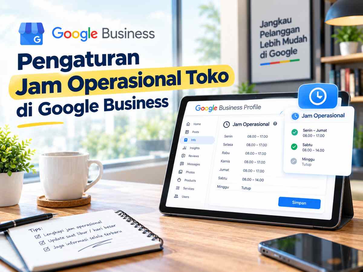 Pengaturan Jam Operasional Google Business