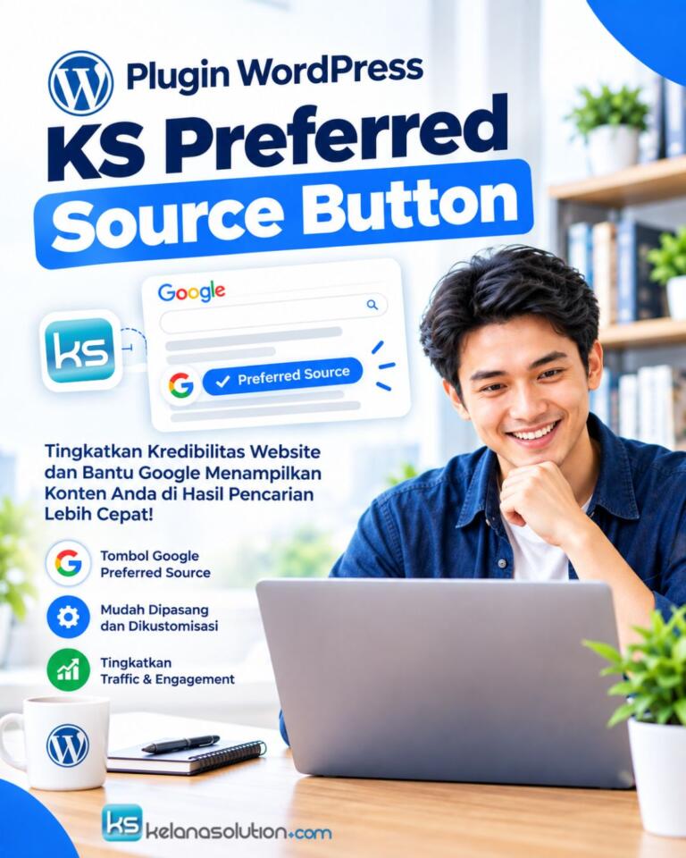 Plugin WordPress KS Google Preferred Source Button
